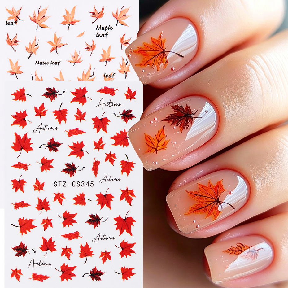 Nail Art Full Design - 2 szt. Naklejki na paznokcie z
