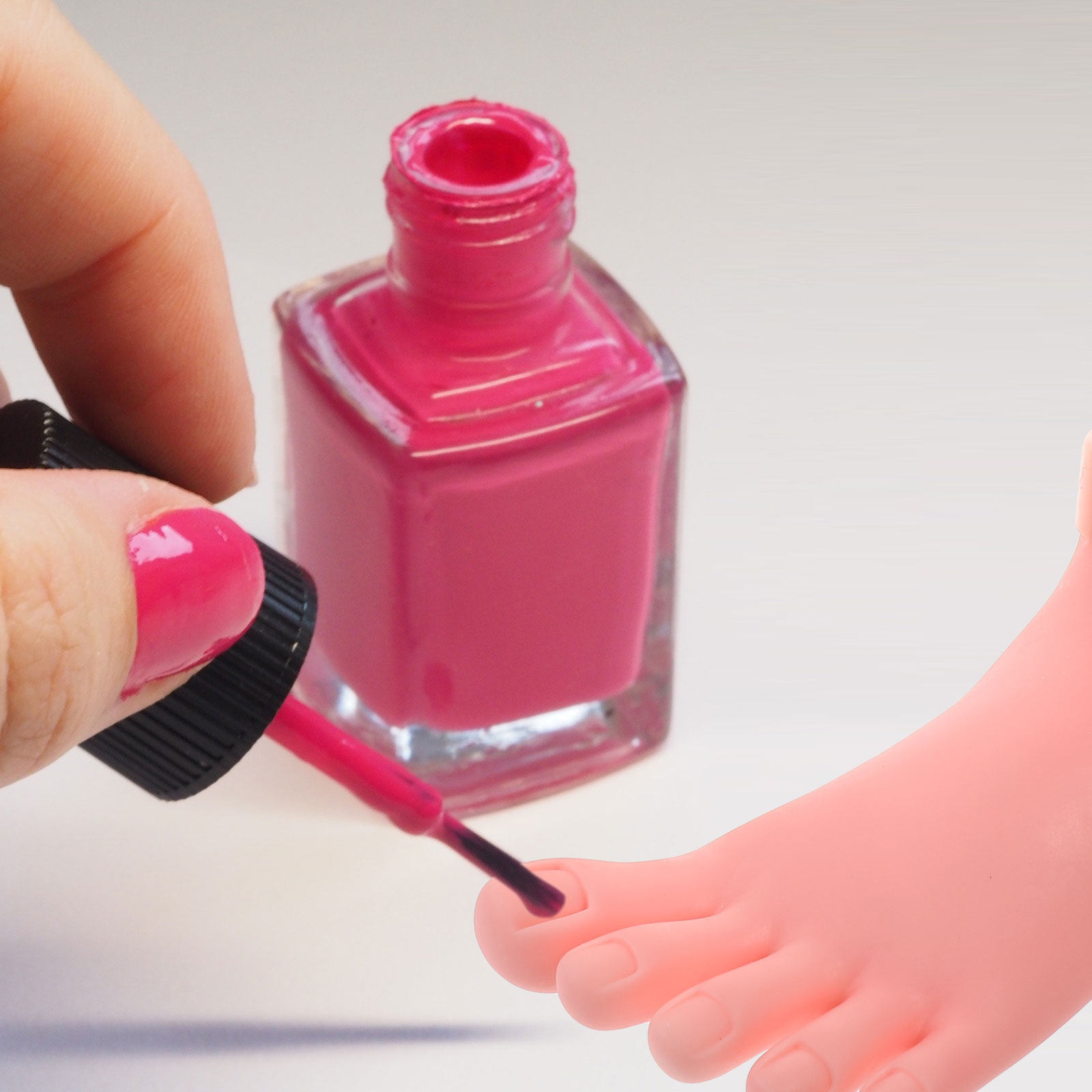 Nail Art Fake Nails - 2 szt. Sztuczna ręka i stopa