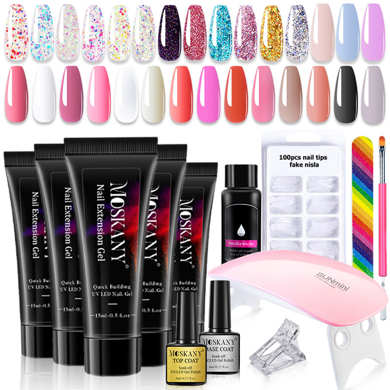 Nail Art Full Design - Pełny zestaw żelu do paznokci z