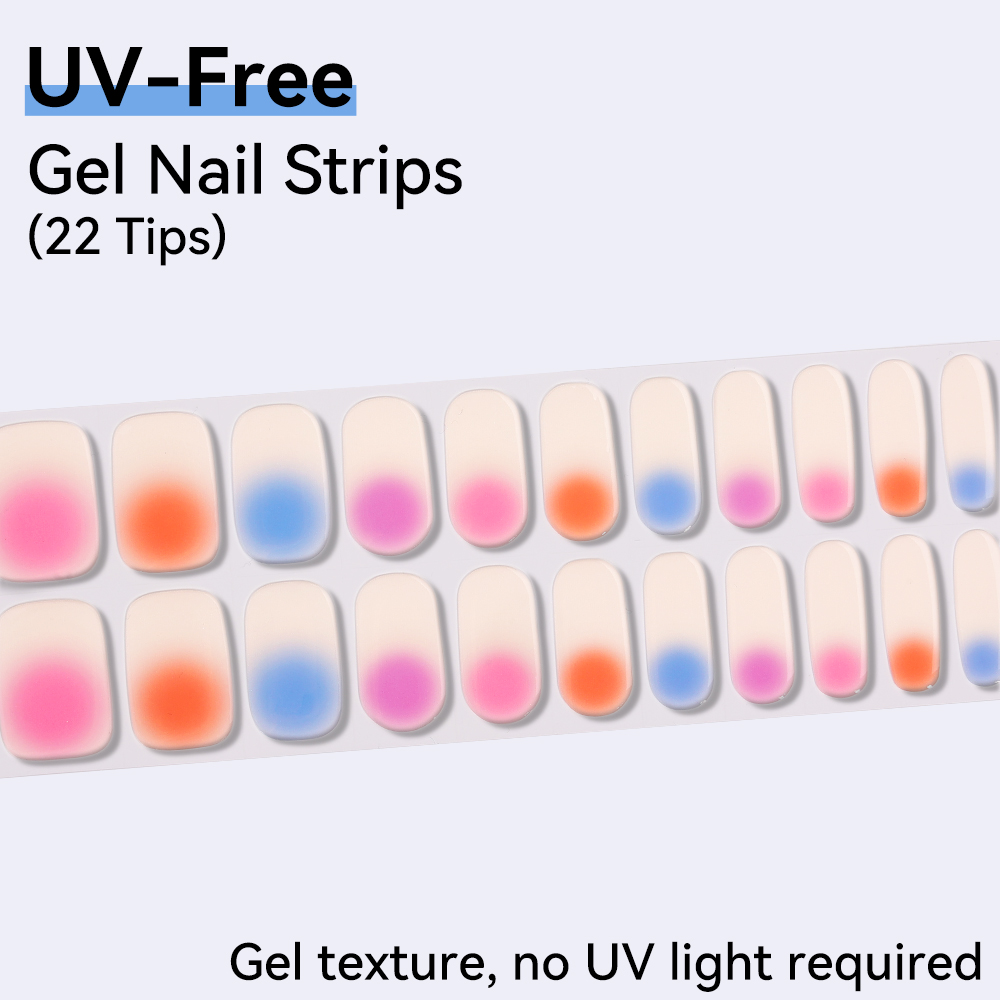 Nail Art Full Design - Naklejki na paznokcie bez UV, pełne