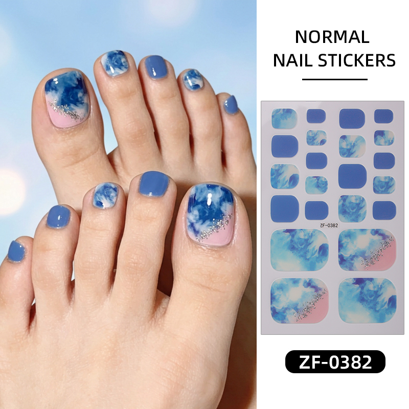 22 szt. Naklejki na paznokcie  – Nail Art Full Design recenzja i cena