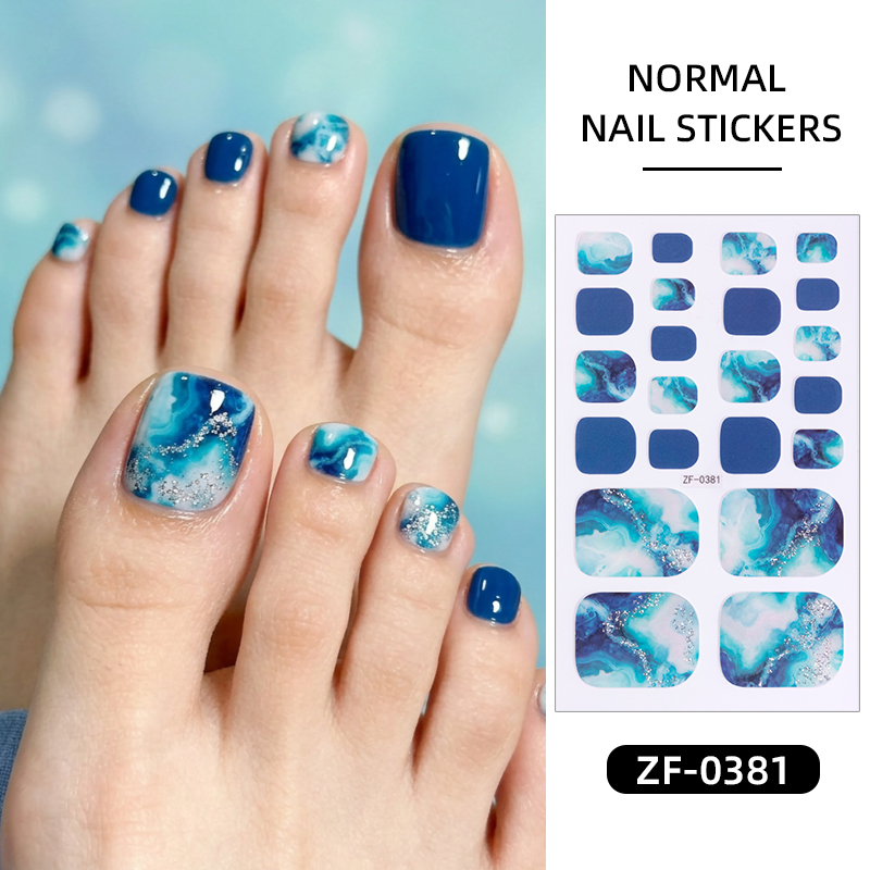 22 szt. Naklejki na paznokcie  – Nail Art Full Design recenzja i cena