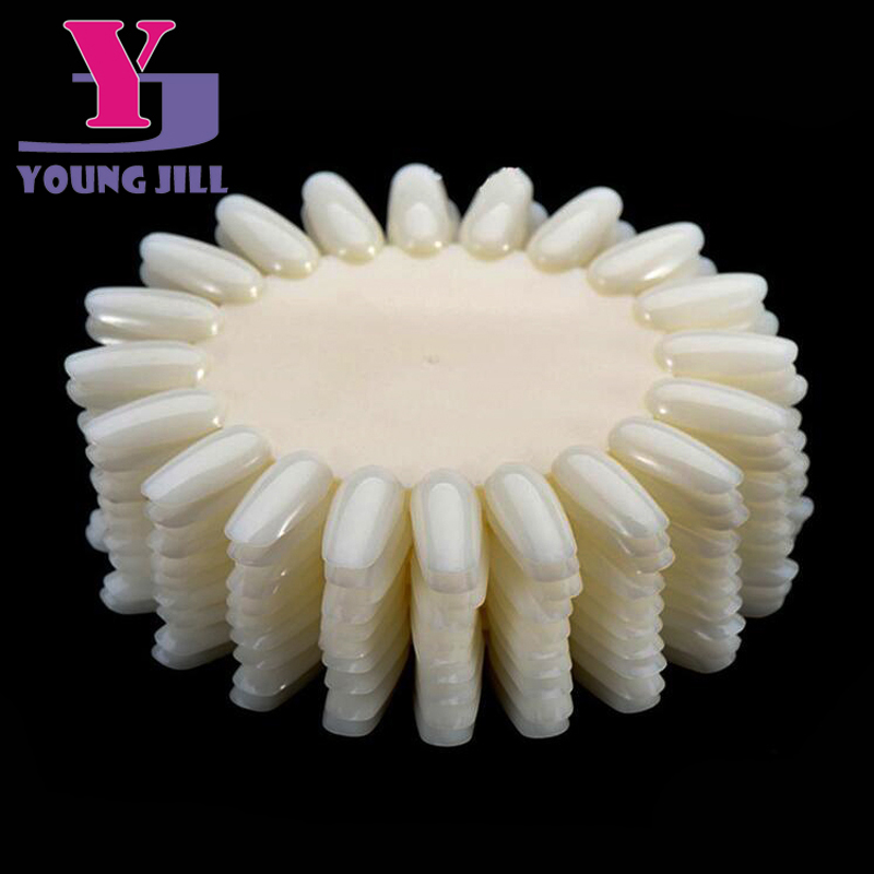 10Pcs Natural White Fake Nail  – Nail Art Full Design recenzja i cena