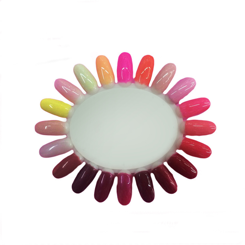 10Pcs Natural White Fake Nail  – Nail Art Full Design recenzja i cena