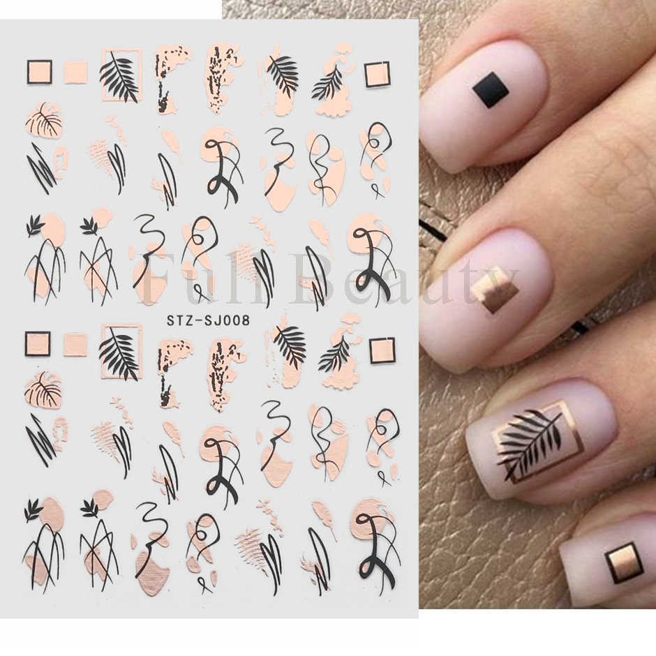 9 sztuk zestaw naklejek na paz – Nail Art Full Design recenzja i cena