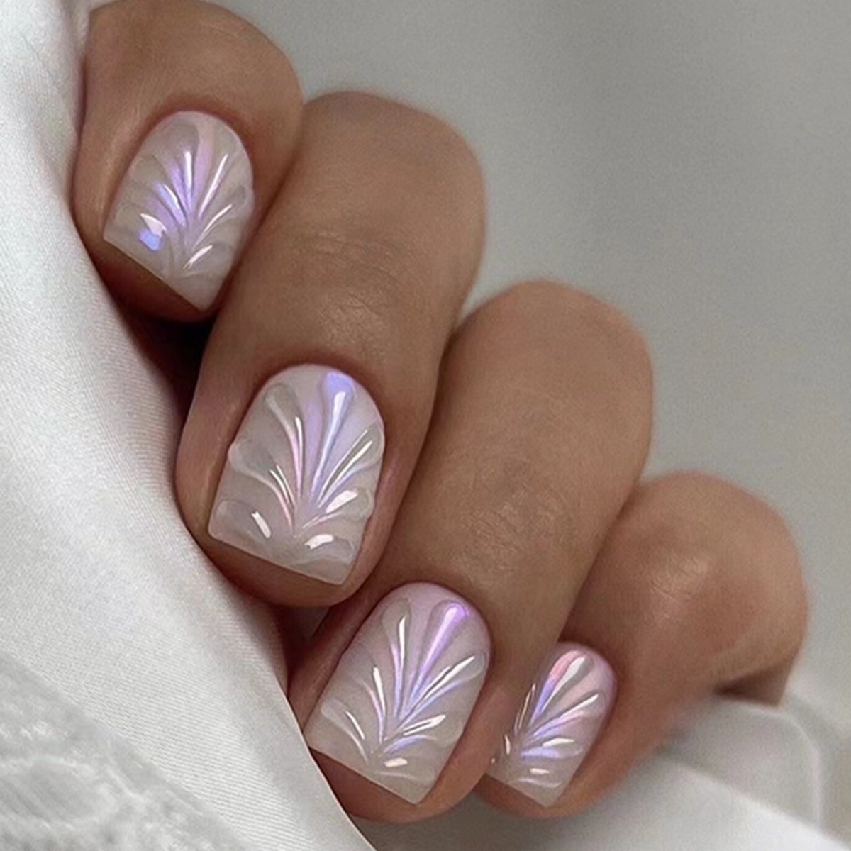 24 szt. Krótkie Kwadratowe Szt – Nail Art Full Design recenzja i cena