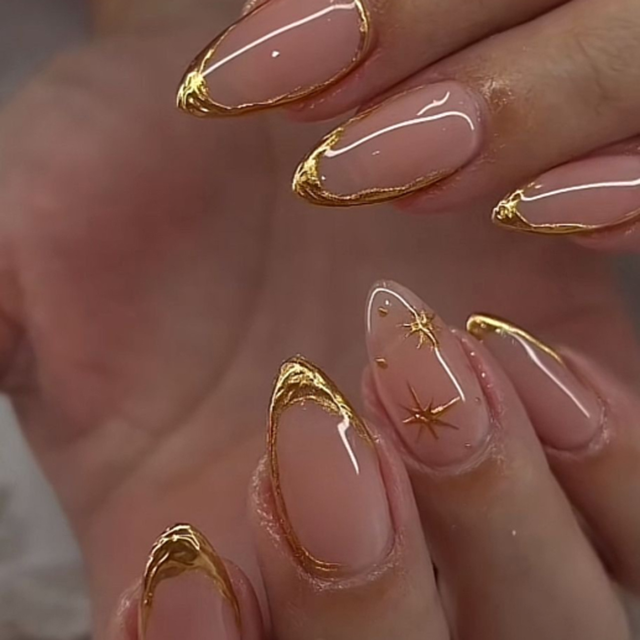 Zestaw 24 szt. krótkich, migda – Nail Art French Nails recenzja i cena