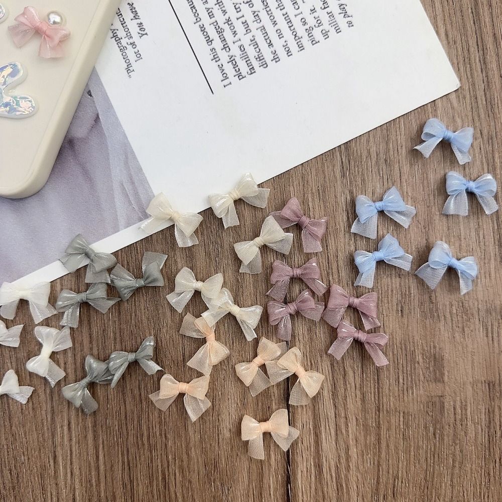 10 sztuk kolorowa kokardka per – Nail Art French Nails recenzja i cena