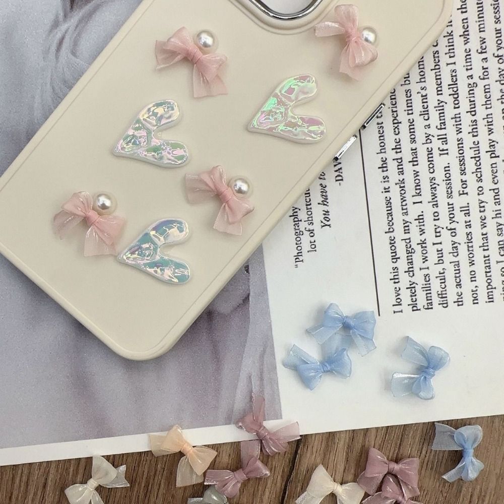 10 sztuk kolorowa kokardka per – Nail Art French Nails recenzja i cena