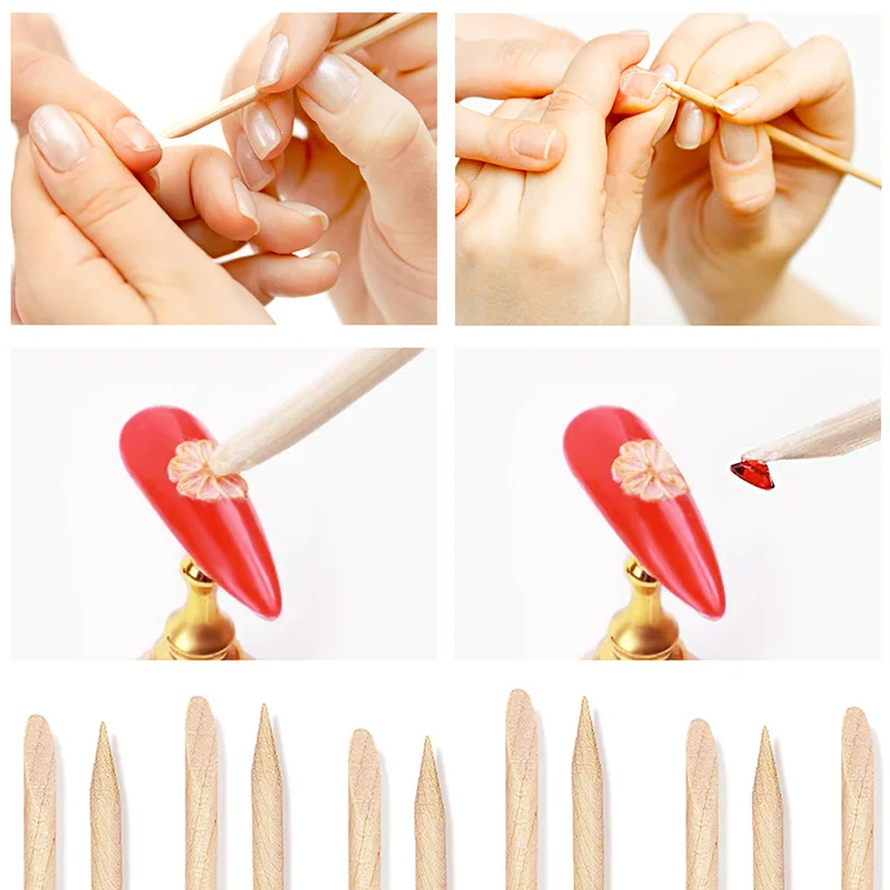 Dysze do skórek z drewna pomar – Nail Art Orange recenzja i cena
