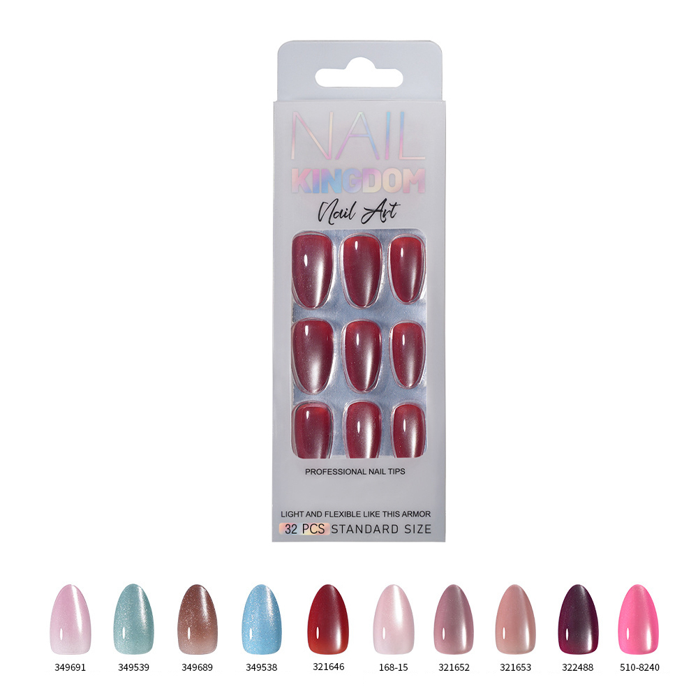 VITAGWX 32 szt. Sztuczne Pazno – Nail Art Overlay recenzja i cena