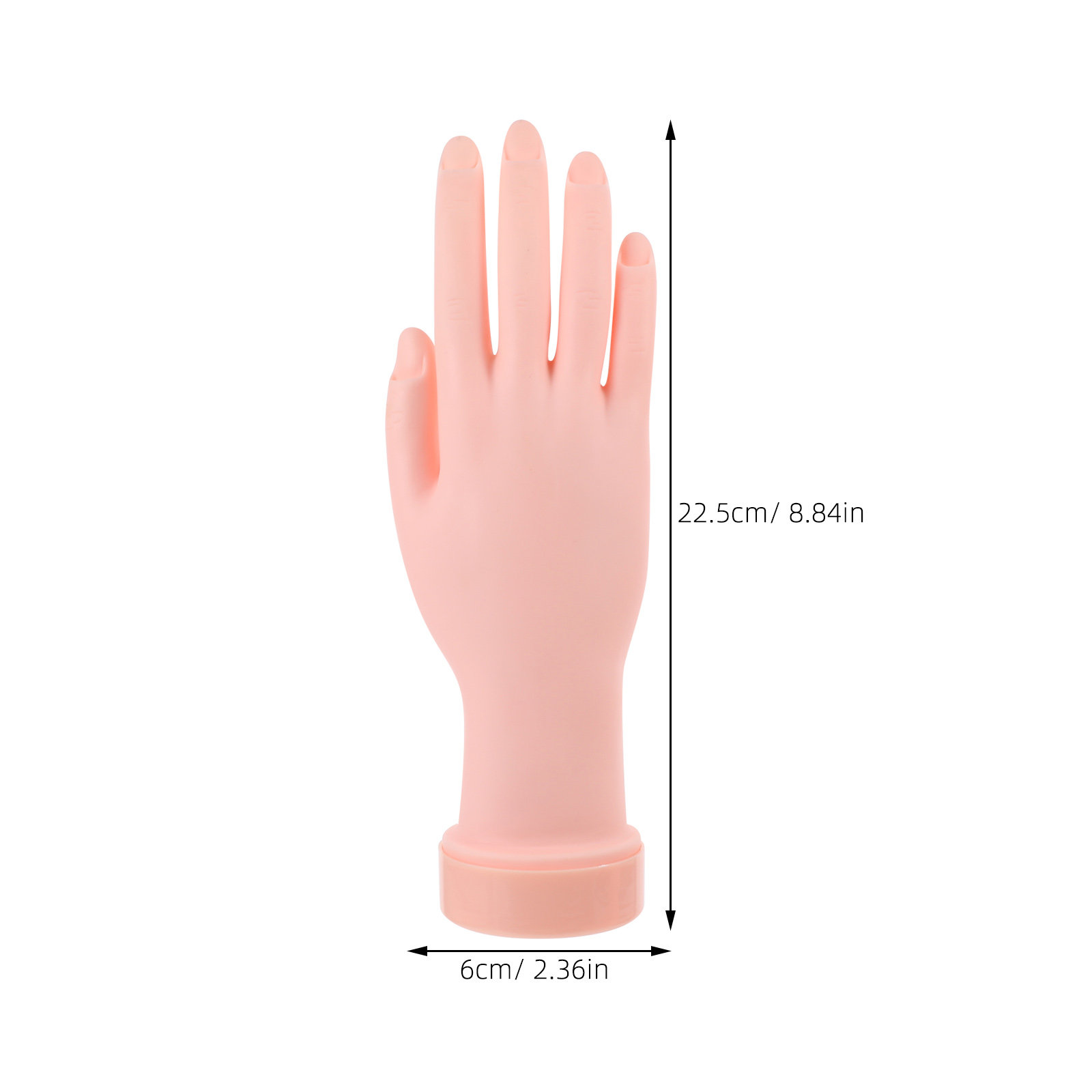 2 szt. Sztuczna ręka i stopa d – Nail Art Fake Nails recenzja i cena
