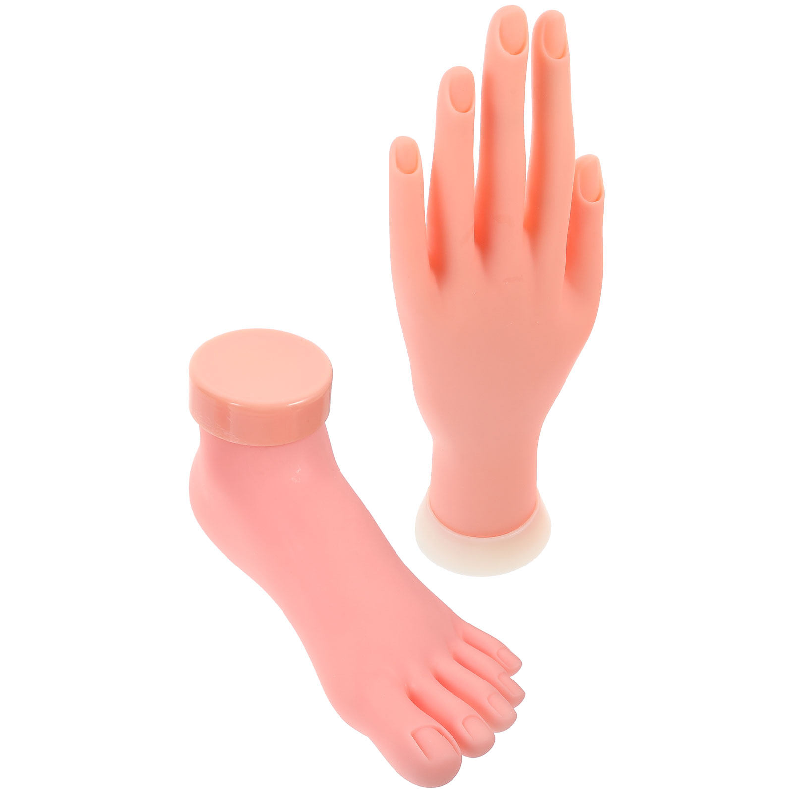 2 szt. Sztuczna ręka i stopa d – Nail Art Fake Nails recenzja i cena