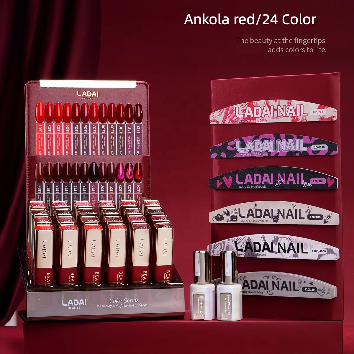Gorąca Wyprzedaż OUBOLI Profes – Nail Art Red recenzja i cena