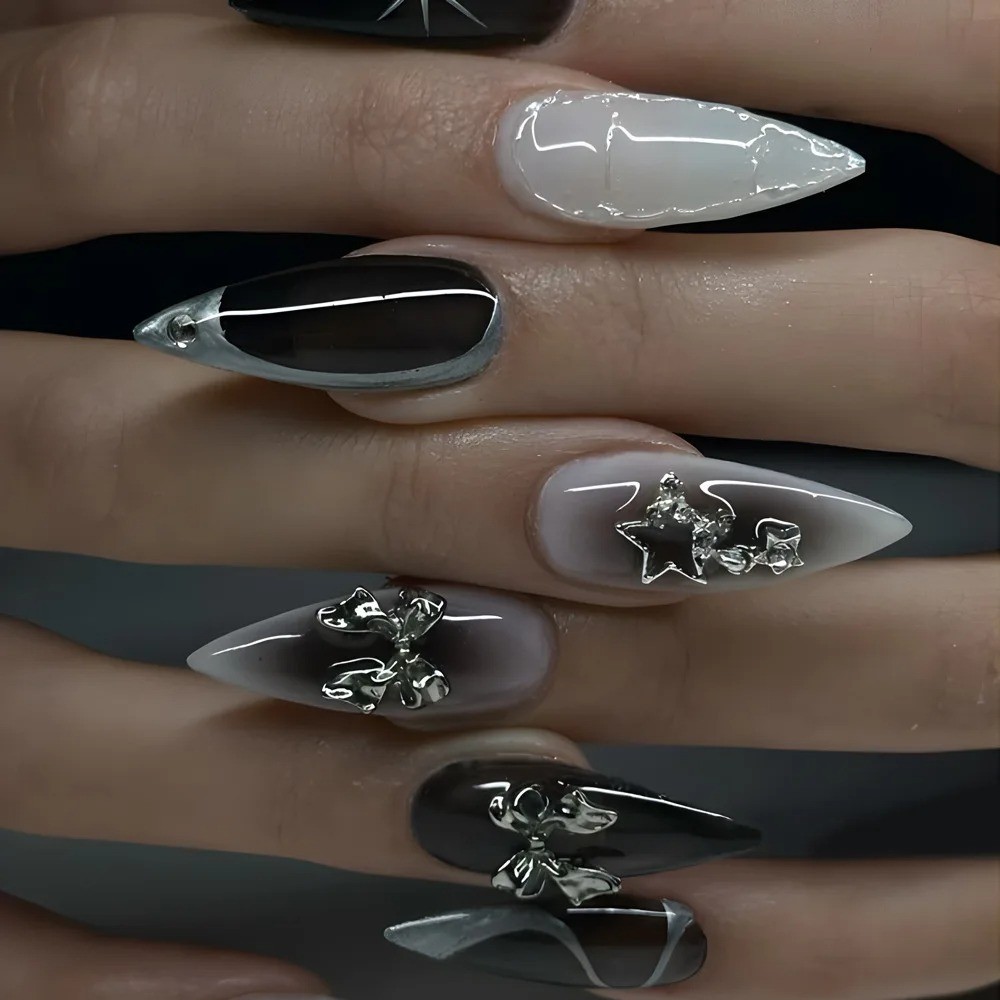 24 szt. Słodkie sztuczne pazno – Nail Art Fake Nails recenzja i cena