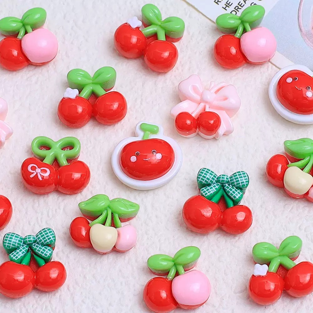 20 szt. Uroczych mini kreskówk – Nail Art Red recenzja i cena