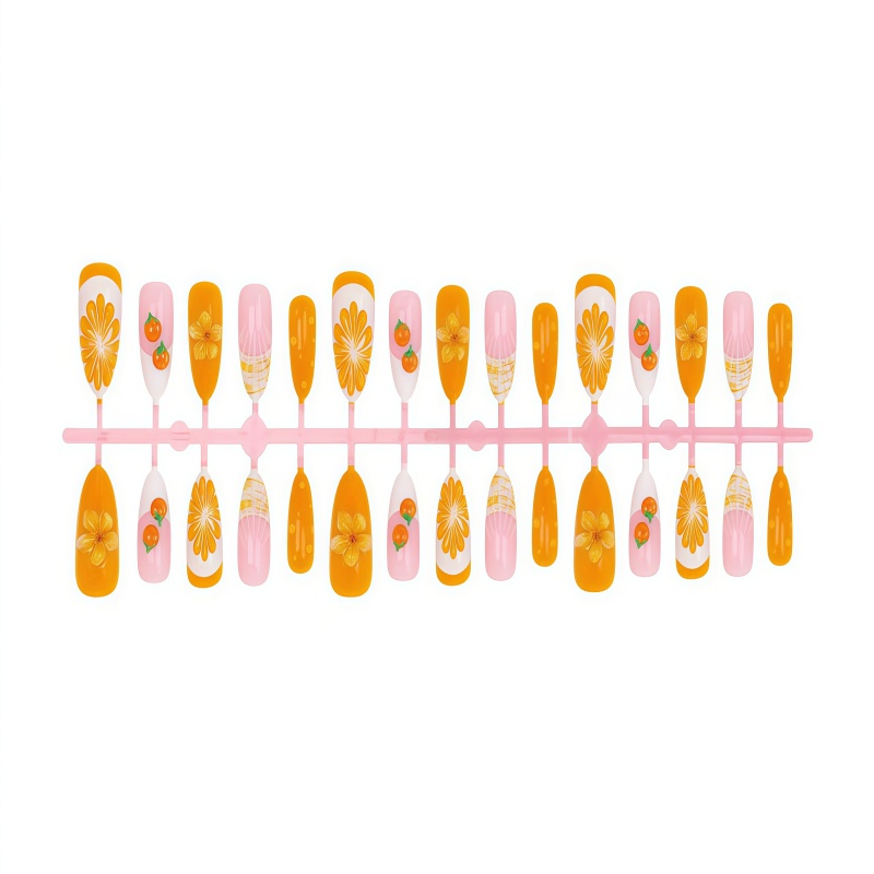 2026 Nowe 30 szt. 3D Owocowe P – Nail Art Orange recenzja i cena