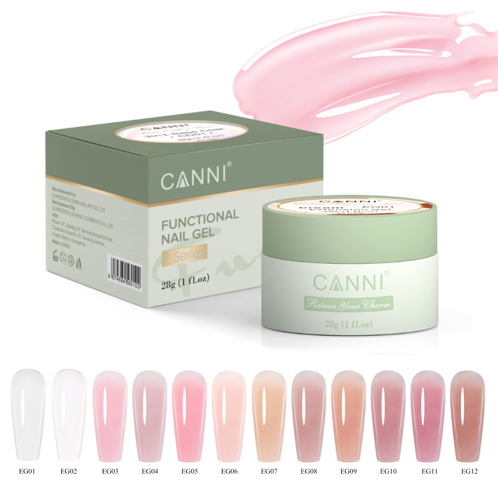 CANNI 28g Żel do przedłużania  – Nail Art Orange recenzja i cena