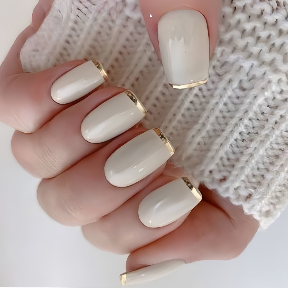 Średnie sztuczne paznokcie dla – Nail Art French Nails recenzja i cena