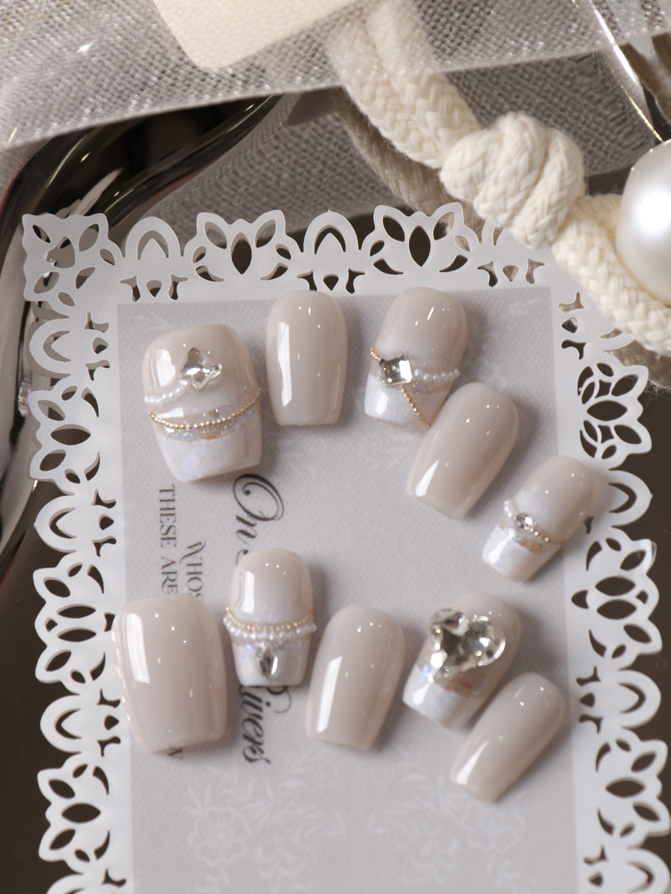 10 szt. Sztuczne paznokcie do  – Nail Art Fake Nails recenzja i cena