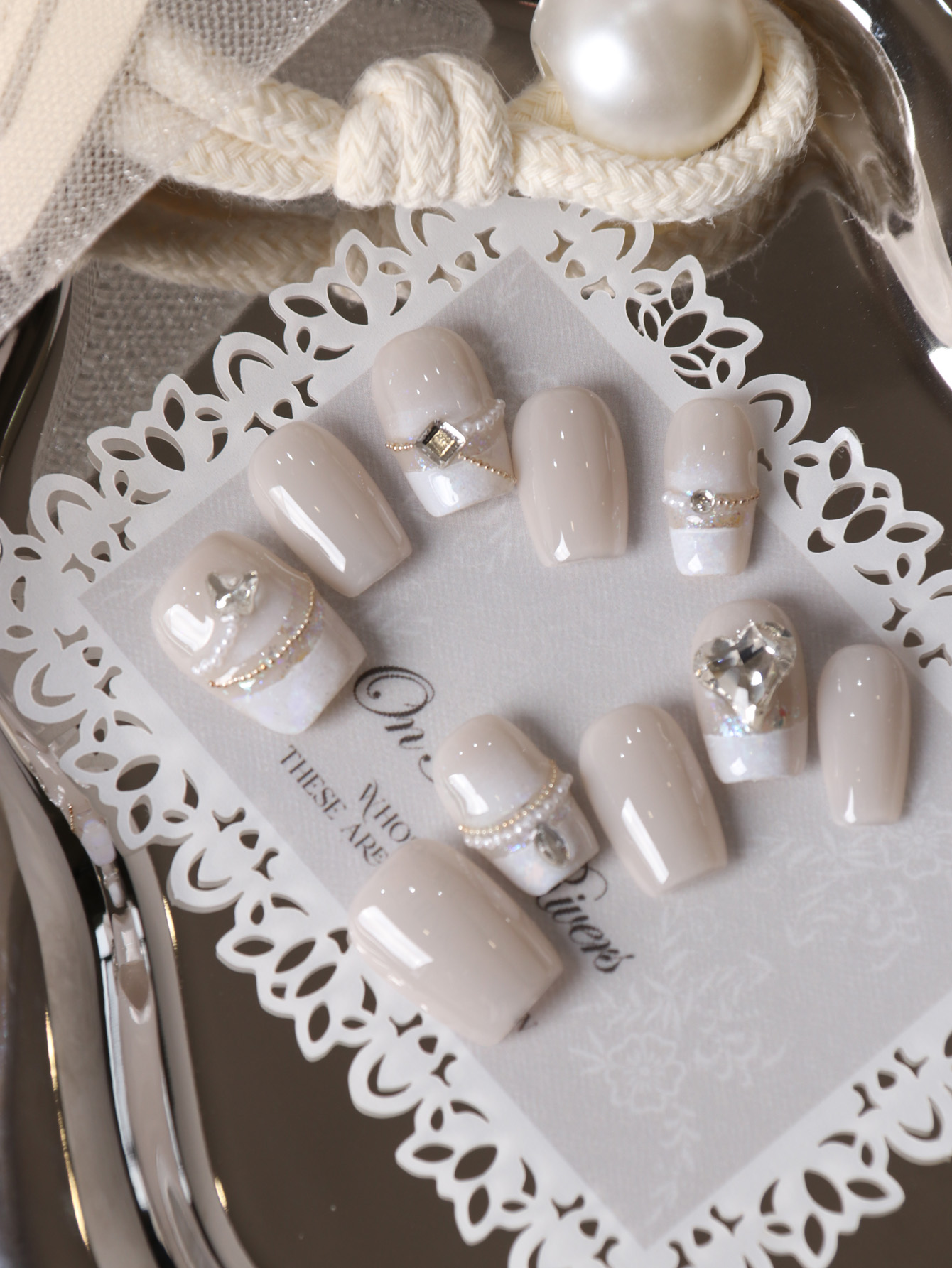 10 szt. Sztuczne paznokcie do  – Nail Art Fake Nails recenzja i cena