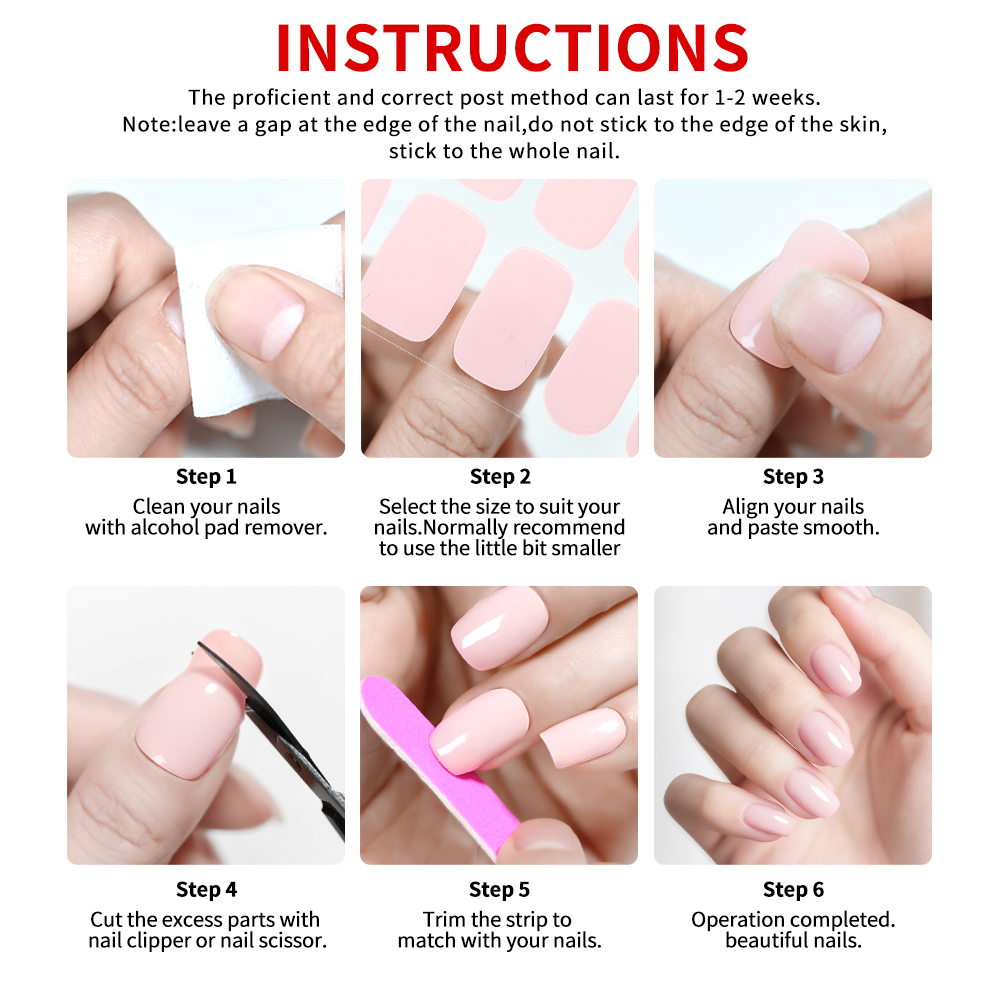 Naklejki na paznokcie bez UV,  – Nail Art Full Design recenzja i cena