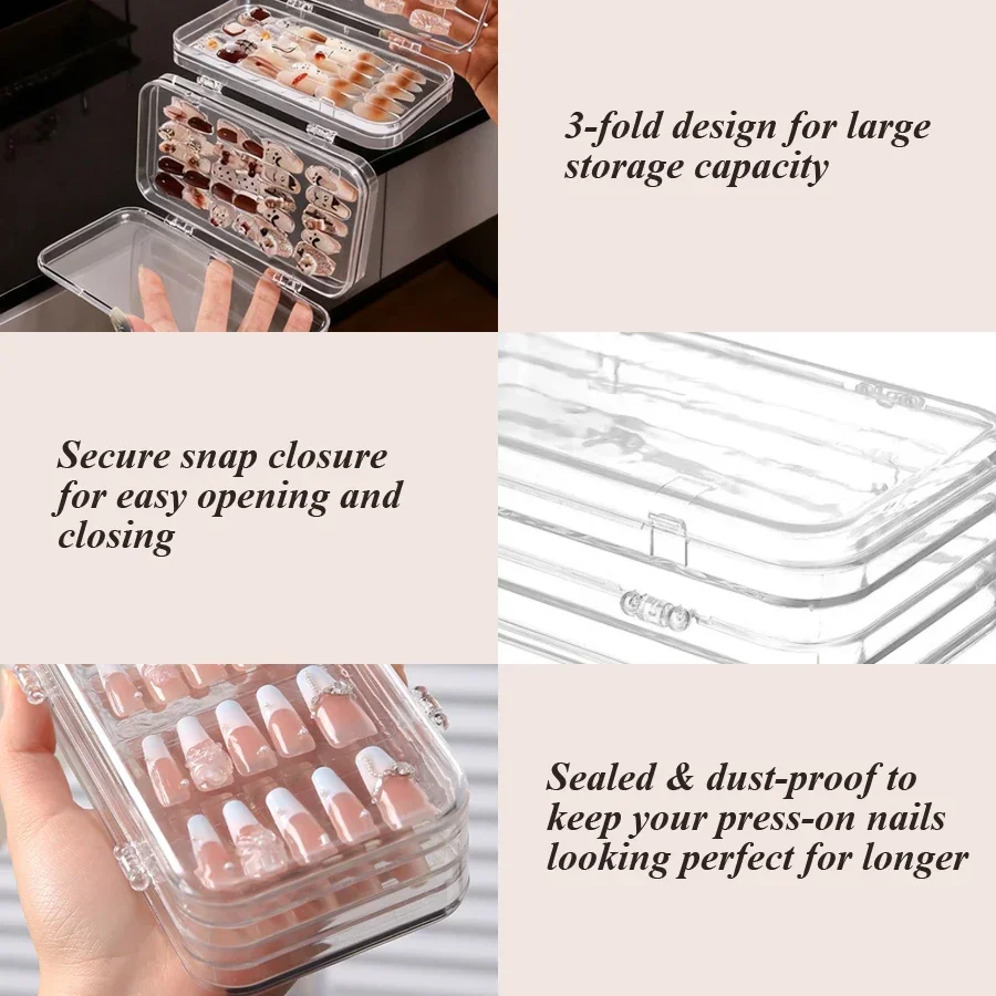 Przezroczyste, składane pudełk – Nail Art Overlay recenzja i cena