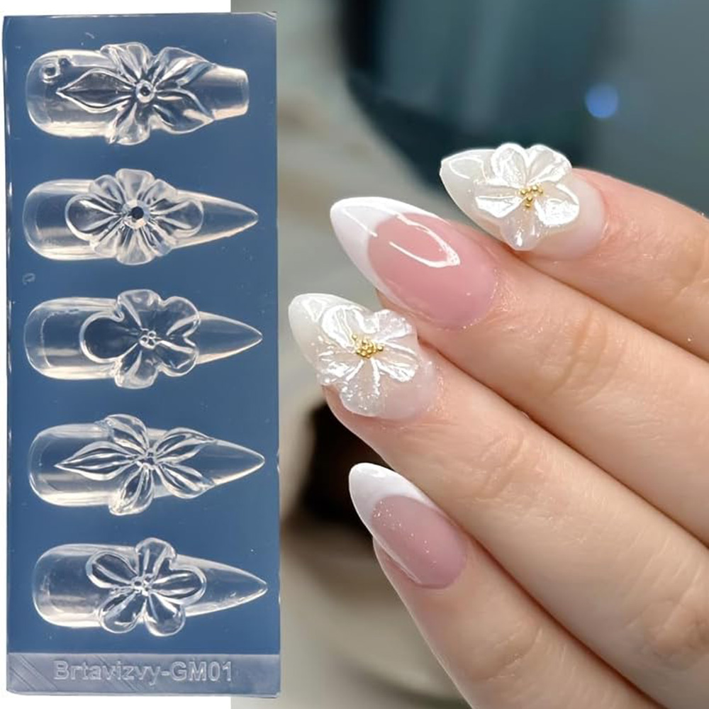 Silikonowe formy 3D do zdobien – Nail Art Elegant recenzja i cena