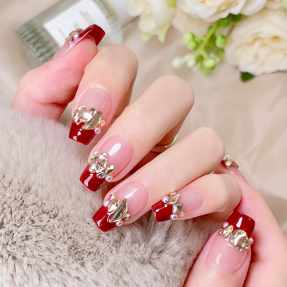10 szt. Krótkie trapezowe ręcz – Nail Art Elegant recenzja i cena