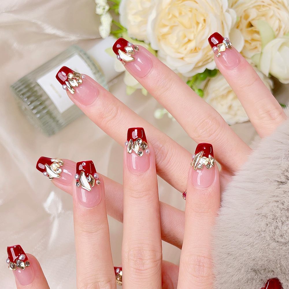 10 szt. Krótkie trapezowe ręcz – Nail Art Elegant recenzja i cena