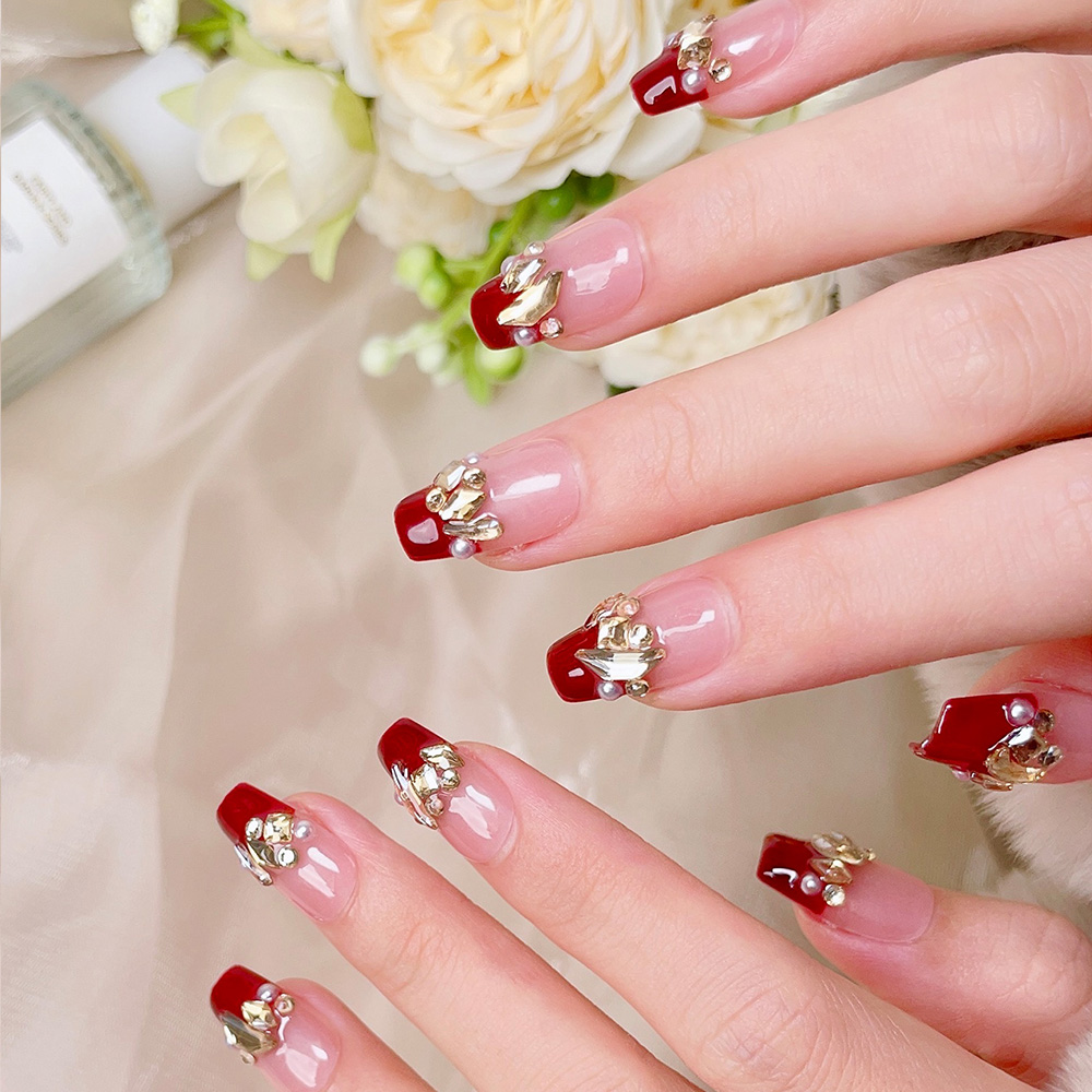 10 szt. Krótkie trapezowe ręcz – Nail Art Elegant recenzja i cena