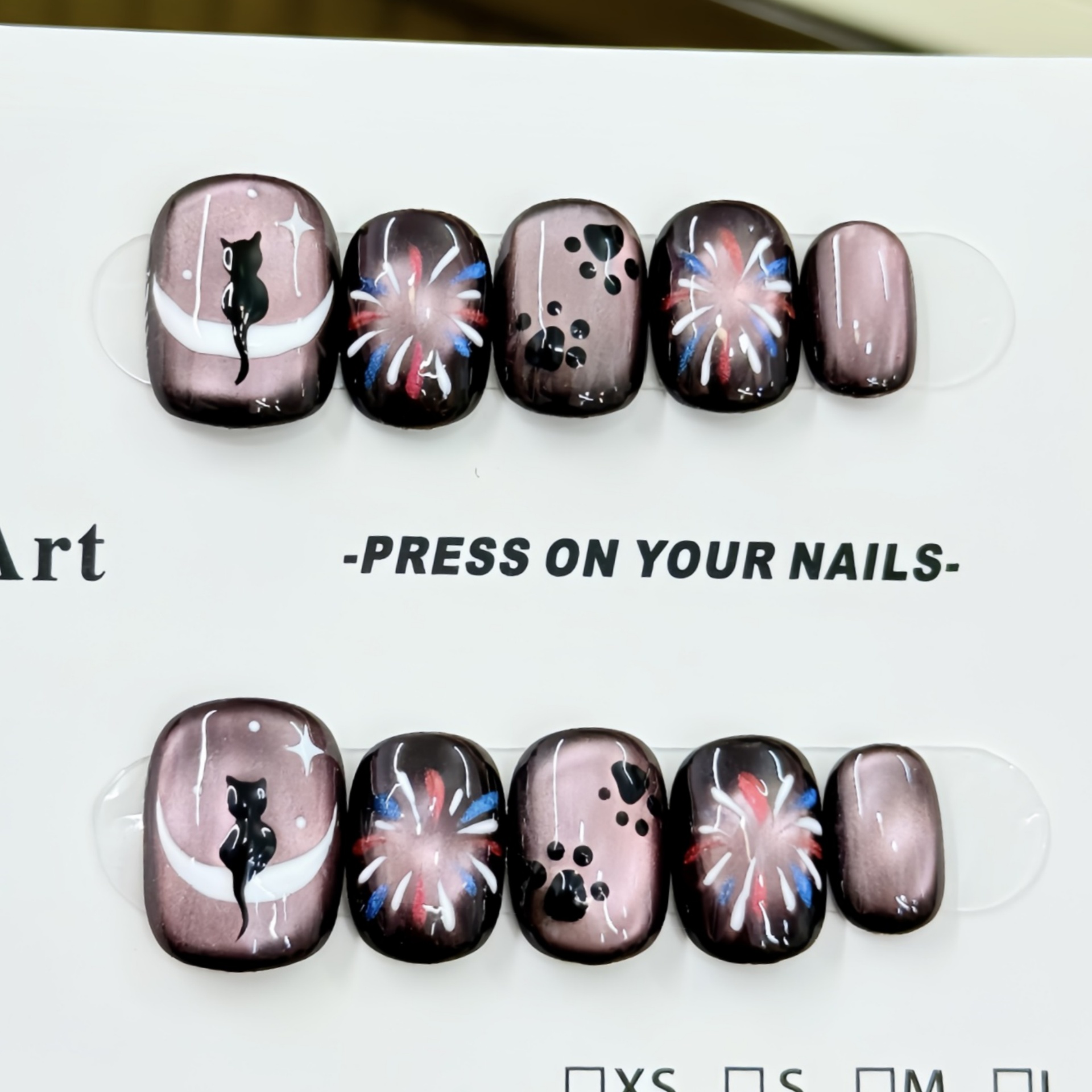 10 szt. Niebieskie sztuczne pa – Nail Art Full Design recenzja i cena