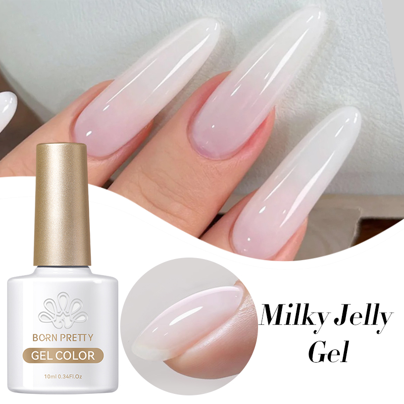 BORN PRETTY 10ml Milky Jelly W – Nail Art Orange recenzja i cena