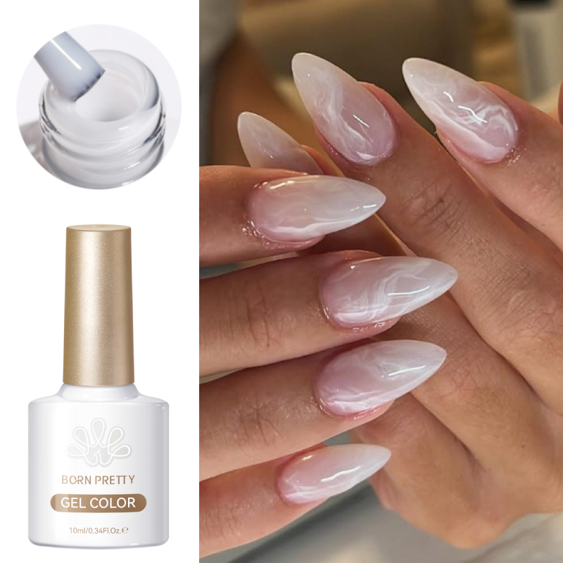 BORN PRETTY 10ml Milky Jelly W – Nail Art Orange recenzja i cena