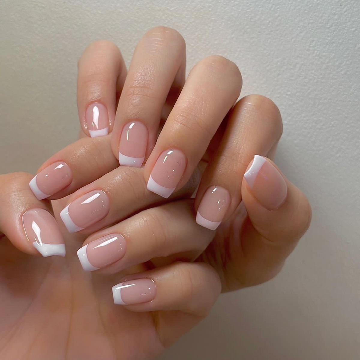 24 szt./zestaw Krótkie Sztuczn – Nail Art French Nails recenzja i cena