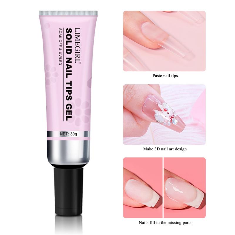 30g Miękki Przezroczysty Żel d – Nail Art Fake Nails recenzja i cena